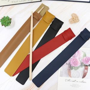 กระเป๋าใส่ไม้กลองหนัง PU แบบพกพา สำหรับไม้กลอง 1 คู่ อุปกรณ์เสริมเครื่องดนตรีประเภทเพอร์คัชชัน - Product Image 1
