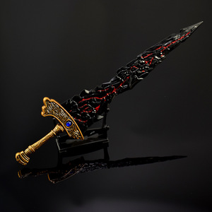 All'ingrosso <span class=keywords><strong>Elden</strong></span> Anello Maricos Spada Nera 30cm Personalizzabile in Metallo Spada Acciaio Modello da Collezione ecologica in lega - Product Image 6