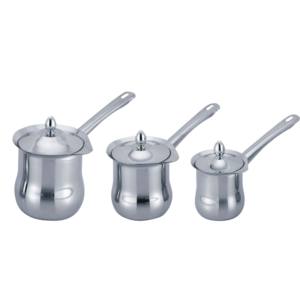 Specchio etiope di vendita caldo dell'acciaio inossidabile/macchia rifinito con lo scaldino del <span class=keywords><strong>caffè</strong></span> della maniglia del tubo - Product Image 1