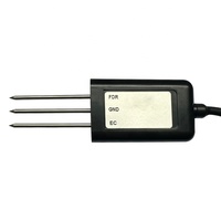 Sensor de Contenido de Suelo de Alta Precisión para Agricultura, Modbus RS485, Sensor de Conductividad Eléctrica, Salinidad, Temperatura y Humedad