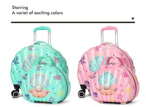 新作 子供用 ラゲッジ スーツケース マザーバッグ カートゥーンシェル チルドレン トロリーケース ユニバーサルホイール ラゲッジ - Product Image 6
