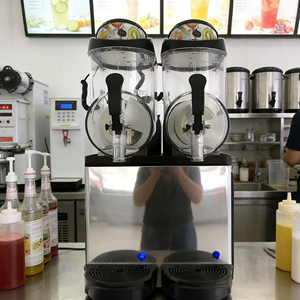 Macchina per Slush Commerciale: Design a 2 Serbatoi per Bevande Congelate, Ideale per Caffetterie, Negozi di Convenienza e Feste - Product Image 2