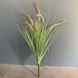 Grand bouquet d'herbe de simulation en plastique de queue de chien de prêle artificielle pour paysage et arrangement floral - Product Image 6