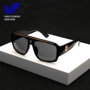 Lunettes de soleil de luxe en moissanite, style papillon, monture intégrale, UV400, confortables, avec support pour caméra vidéo et téléphone, taille 78-20-129 - Product Image 3