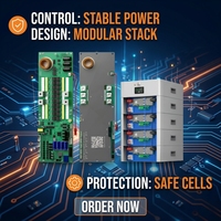 Inverter BMS JKBMS 16S 48V 100A LiFePO4 JK-PB1A16S10P V19 1A Équilibrage Actif CAN RS485 UART PCB en Aluminium pour Stockage d'Énergie Solaire