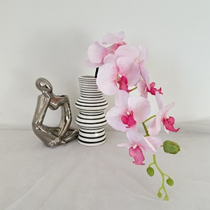 Fleurs artificielles Queyiyi, orchidée Phalaenopsis, 30 cm-100 cm, fleur en soie, décoration d'intérieur, accessoires de photographie - Product Image 2
