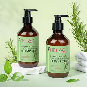 Shampoo fortifiant à la menthe et au romarin OEM, shampooing fortifiant et réparateur au beurre de karité, huile de <span class=keywords><strong>ricin</strong></span> - Product Image 1