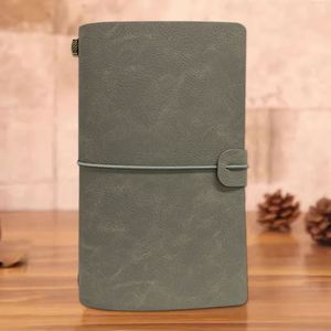 Custom Luxury Business Office Style Travel <b>Journal</b> Vintage A5 PU Leather Cover New Design Loose-leaf A4 A6 Sizes Notebook - Product Image 6