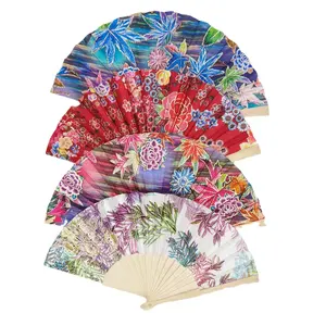 BSBH Großhandel Custom Flora Design Holz Hand Fan für Hochzeits feier Show Geschenk