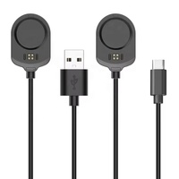 Cable Convertidor de Datos con Puerto Magnético a Tipo-C Macho para Reloj Inteligente MARQ2, Cable de Carga USB PD para Relojes Garmin