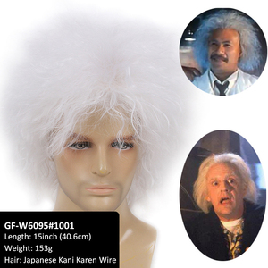 Porque Regreso al futuro Mad Doctor Peluca de Halloween - Product Image 6