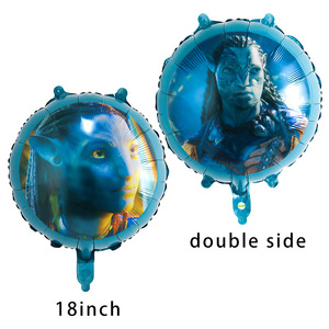 Globos de película de aluminio de <span class=keywords><strong>Avatar</strong></span>, decoraciones de escena temática para <span class=keywords><strong>Avatar</strong></span>, suministros de fiesta de cumpleaños, globos de celebración - Product Image 4