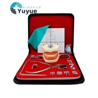 Kit d'outils de protection gingivale dentaire avec modèle dentaire, pinces de protection gingivale et feuille de protection pour la formation dentaire
