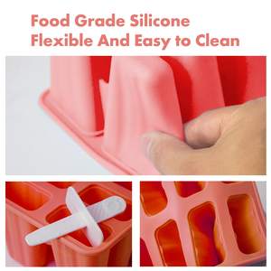 <span class=keywords><strong>Moule</strong></span> à Esquimaux et Bâtonnets en Silicone à 10 Cavités, <span class=keywords><strong>Sans</strong></span> BPA, Fait Maison, Meilleures Ventes - Product Image 4