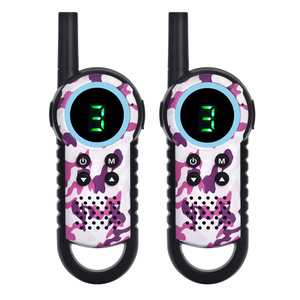 Toki Voki T49 0.5W <span class=keywords><strong>Talkie</strong></span>-<span class=keywords><strong>walkie</strong></span> analogique portable avec écran LCD rétroéclairé vert, prise pour écouteurs, portée de 3-5 <span class=keywords><strong>km</strong></span>, 8/20/22/<span class=keywords><strong>80</strong></span> canaux - Product Image 2