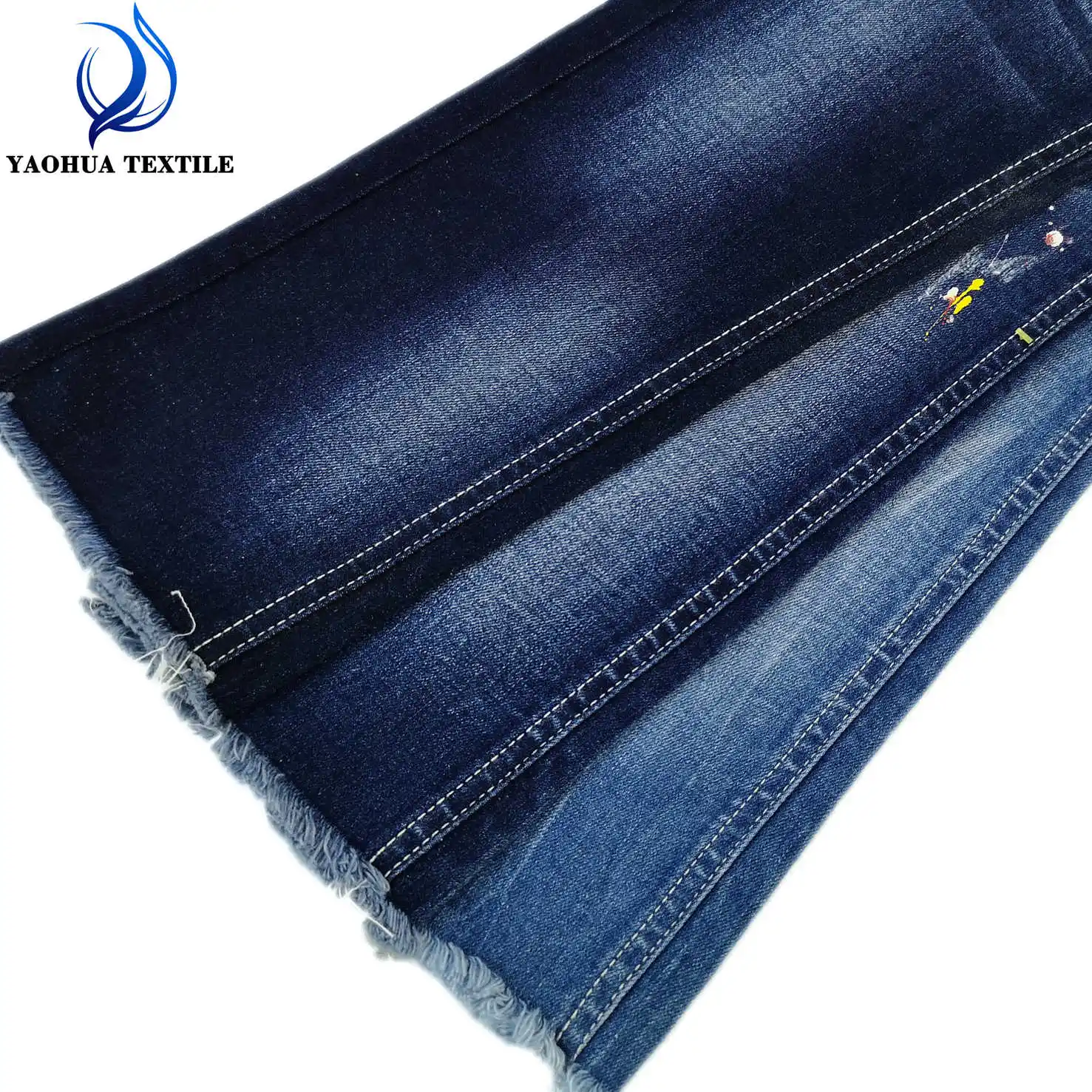 T8175 High quality stretch cotton spandex indigo yarn dyed fashion jeans denim fabric