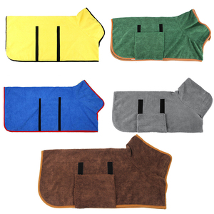 Super Soft Quick <strong>Drying</strong> Thick Soft <strong>Dog</strong> Bath Robe Microfibre Pet <strong>Dog</strong> Bath <strong>Towel</strong> - Product Image 5