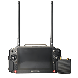 Cầm tay Drone trạm mặt đất điều khiển hình ảnh độ nét cao truyền ba băng tần tần số tự động nhảy> phạm vi 10km - Product Image 1