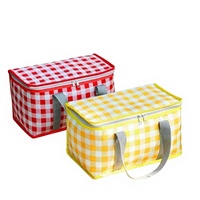 Sac isotherme pliable et portable en aluminium épais grande capacité pour pique-nique et camping en extérieur, sac à bandoulière moderne