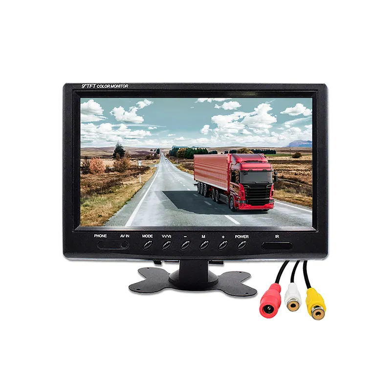 9-inch Car Tft LCD monitor supports TV car mp5 player rearview camera