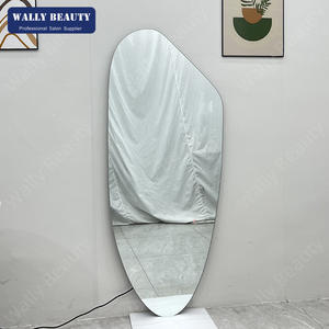 Wallybeauty Salon de coiffure Miroir Lumière LED Salon Miroir Station - Product Image 2