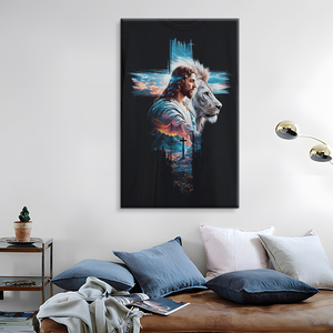 Pinturas en lienzo de Jesús <span class=keywords><strong>para</strong></span> paredes de sala de estar <span class=keywords><strong>y</strong></span> <span class=keywords><strong>comedor</strong></span> hermosa decoración del hogar <span class=keywords><strong>para</strong></span> decoración de sala de estar - Product Image 6