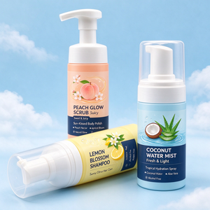 Botella de Espuma Plástica con Bomba, Envase Cosmético Personalizado, Botella para Champú, Gel de Ducha y Spray - Product Image 3