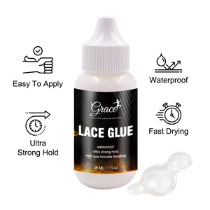 Kit d'outils d'extension de cheveux adaptés aux débutants bâton de cire dentelle colle bande élastique bonnets en satin perruques avant de lacet avec spray fondant - Product Image 3