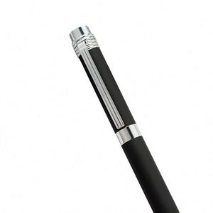 High Quality Black Metal Twist Ballpoint <b>Pen</b> with Custom Logo Promotional Gift Printed for Business Office and Signature Writing - Product Image 5