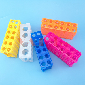 Soporte de plástico Jingchuang para tubos de ensayo de 0.5ml, 5ml, 50ml, estante de laboratorio multiusos para tubos de centrífuga - Product Image 1