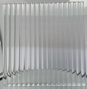 Feuille acrylique transparente à effet d'ondulation d'eau, découpe laser personnalisée, pliage et <span class=keywords><strong>impression</strong></span> sur acrylique à effet d'ondulation d'eau - Product Image 1