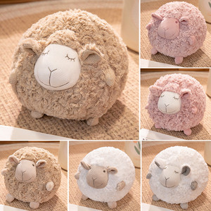 Belo <span class=keywords><strong>Tempo</strong></span> - Adorable Figura de Oveja, Cojín Decorativo, Peluche de Lana Redondo Estilo Europeo, Muñeco de Oveja Relajante - Product Image 6
