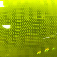 Vinyle réfléchissant jaune fluorescent de qualité diamant DG3 4083 pour signalisation routière, film réfléchissant pour plaque d'immatriculation personnalisée