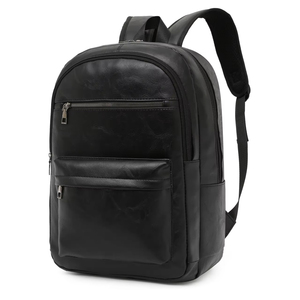Nuovo <span class=keywords><strong>zaino</strong></span> da <span class=keywords><strong>uomo</strong></span> da viaggio impermeabile in pelle elegante personalizzato - Product Image 1