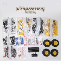 Mould King 17036 MOC City Bulldozer Excavator, Modelo de Construcción de Doble Función para Adultos, Regalos, Juego de Bloques de Construcción