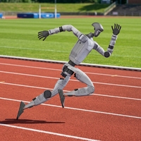 Robot humanoïde G1 Walker Tienkung W à deux mains agiles pour la recherche en IA embarquée, en métal avec fonction Wi-Fi