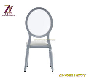 Événement mariage meubles de maison chaise dorée empilable fête luxe O dos Louis chaise à vendre - Product Image 6