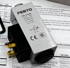 Sensor Neumático Original Festos PEV-1/4-B 10773, Interruptor Mecánico G1/4, Pieza Neumática - Product Image 3