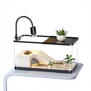 Acuario para Tortugas Modelo 2025, Acuario <span class=keywords><strong>de</strong></span> Escritorio Pequeño y Mediano con Filtro para Tortugas <span class=keywords><strong>de</strong></span> Hierba y Tortugas <span class=keywords><strong>de</strong></span> <span class=keywords><strong>Orejas</strong></span> <span class=keywords><strong>Rojas</strong></span> - Product Image 3