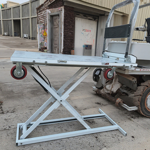<span class=keywords><strong>Plataforma</strong></span> Elevadora Móvil Eléctrica a Batería, Carro de Carga Industrial de Acero Inoxidable, Fácil de Cargar en Camiones y Furgonetas - Product Image 1