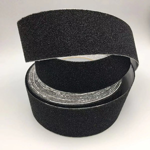 Wholesale Black Waterproof <strong>PVC</strong> Acrylic Adhesive Skateboard Grip <strong>Tape</strong> for Long Board Skates Anti-slip Non-skid Single Sided - Product Image 2