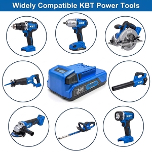 24V/5Ah 锂电池，兼容电钻、冲击起子、电锤、电锯、吹叶机、割草机 - Product Image 4