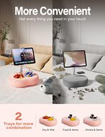 Oreiller Smartphone Tablettes Titulaire Col de Cygne Supports de Téléphone Portable Universel Support de Téléphone Portable pour Lit Canapé