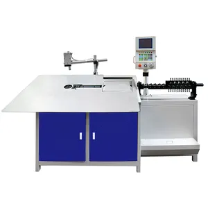 High-quality spot steel wire bending machine for manufacturing clothes hangers CNC stainless steel wire 2d bending machine
