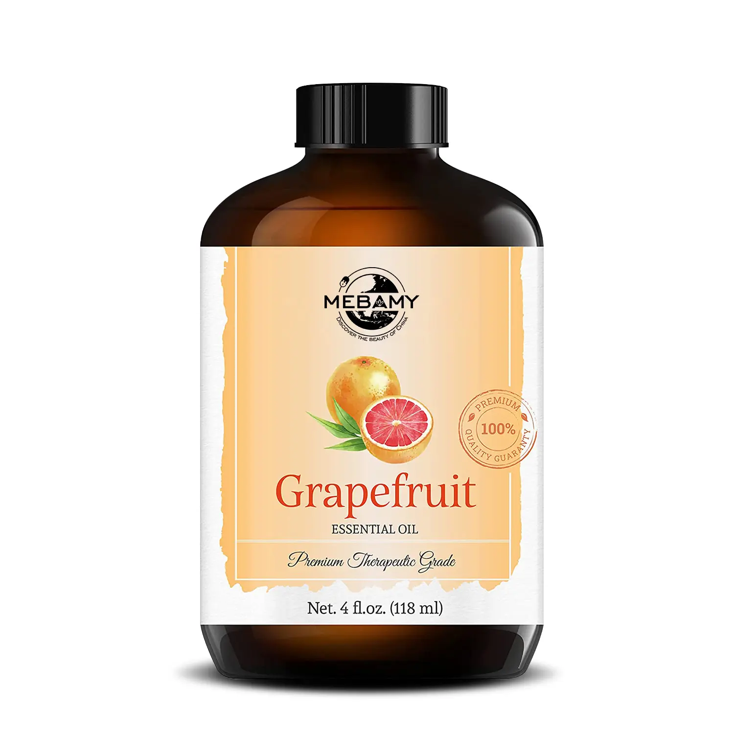 Label Pribadi Minyak Esensial Grapefruit Terapeutik untuk Aromaterapi