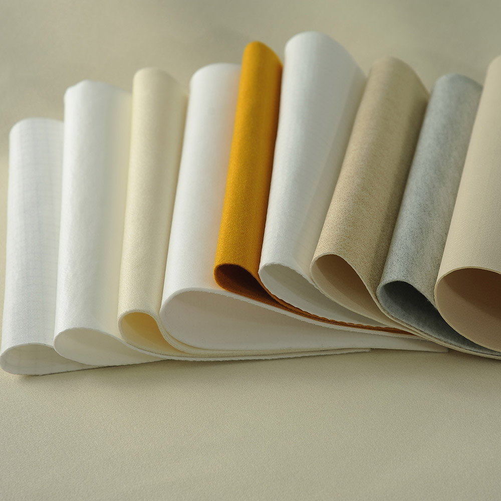 PTFE Needle Felt Filter Fabric Industrial Use Nonwoven Technics High Chemical Resistance