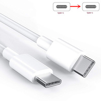 Mejor 6A 60W 65W 66W USB Tipo-C Cables de datos de carga súper rápida Cable adecuado para iPhone para SAMSUNG 100W Cable de cargador de USB-C