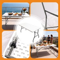 Table pliante la plus vendue, table pliante pour balcon, table pliante pour salle à manger, table pliante pour buffet