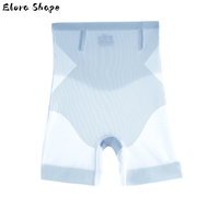 Shorts sculptants rafraîchissants en soie glacée pour femme, taille haute, effet ventre plat, rehausseur de fesses, sous-vêtement amincissant respirant