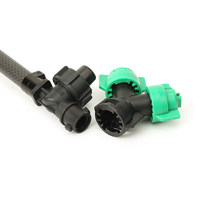 Buse conique à double tête pour pulvérisateur agricole, tige d'extension de 8 mm pour machine de protection des plantes, modèle d'avion pulvérisateur